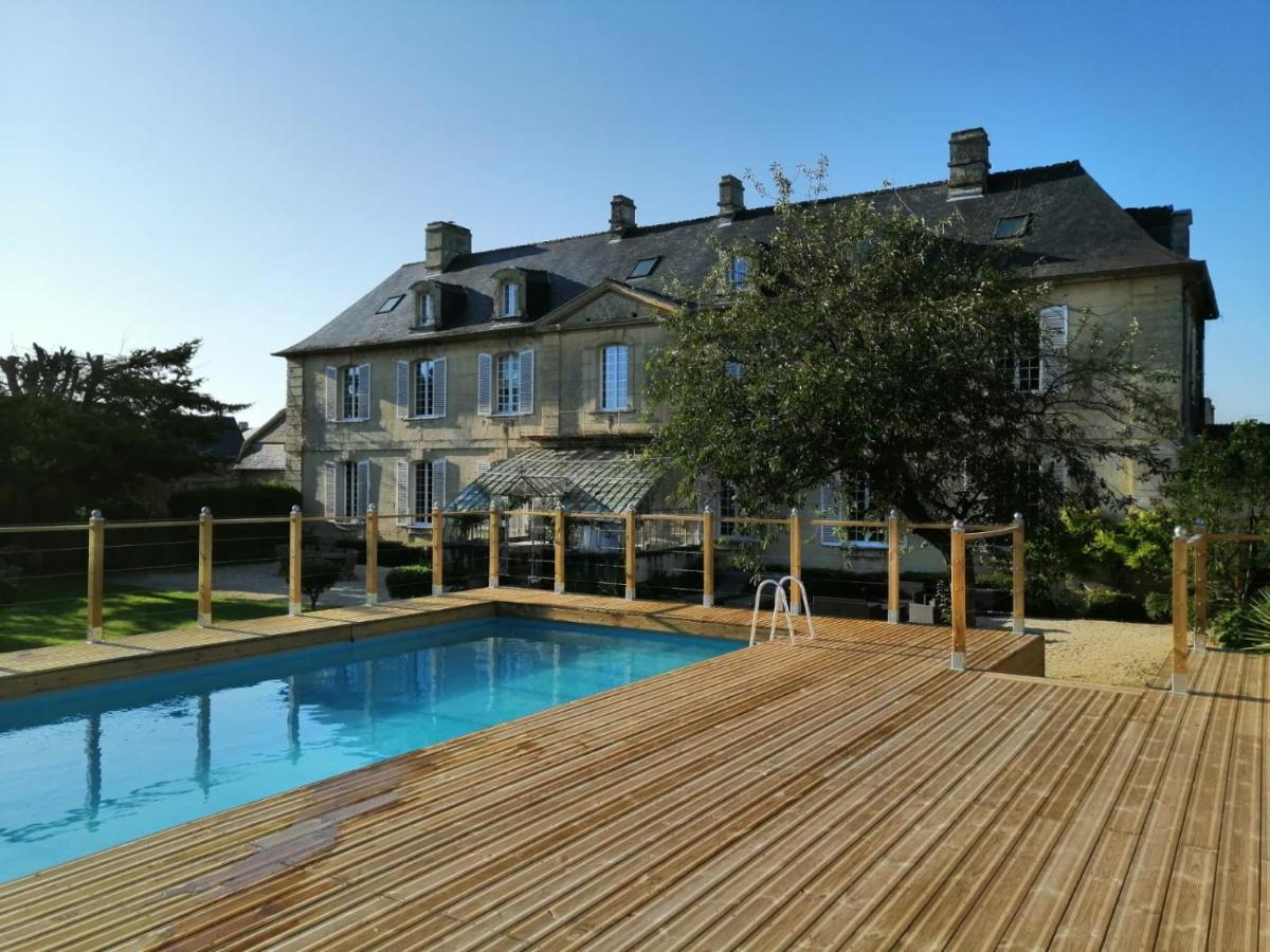 Bed & Breakfast Chateau Les Cedres Bretteville-l'Orgueilleuse Exteriör bild